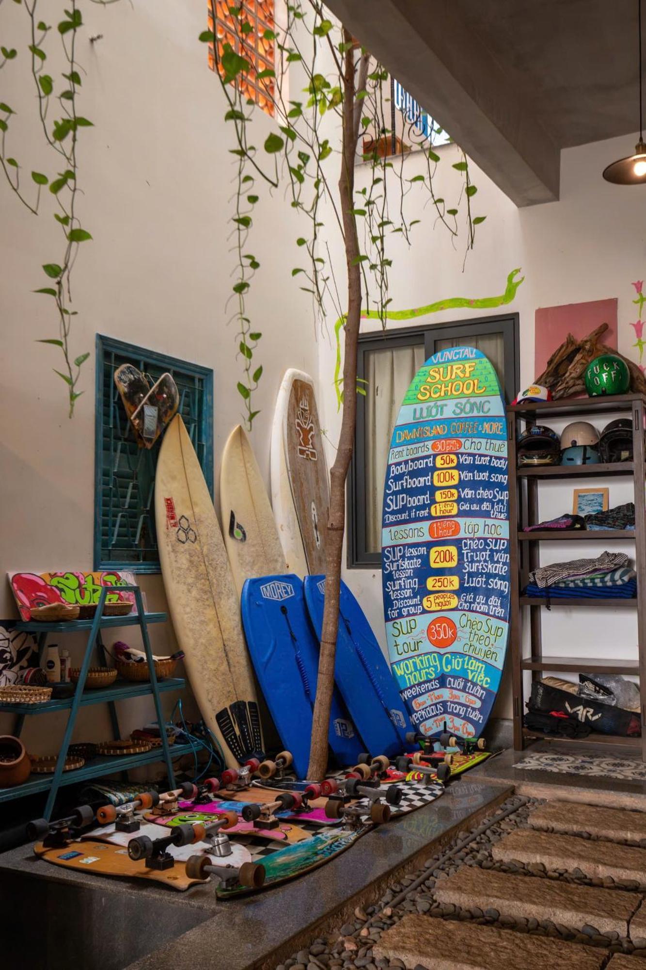 Vungtau Surf House - Hostel Surf Camp Vung Tau Kültér fotó