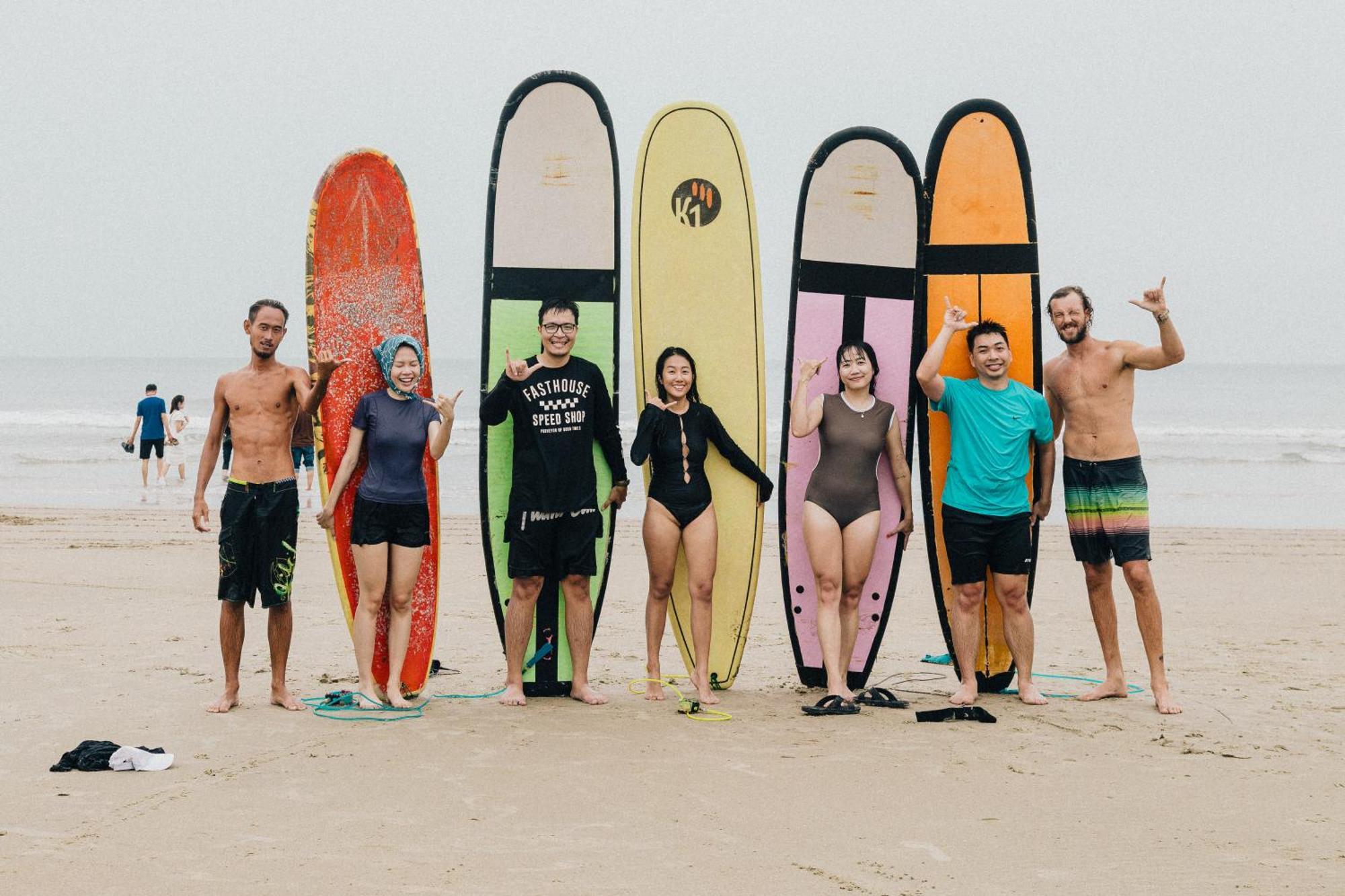 Vungtau Surf House - Hostel Surf Camp Vung Tau Kültér fotó